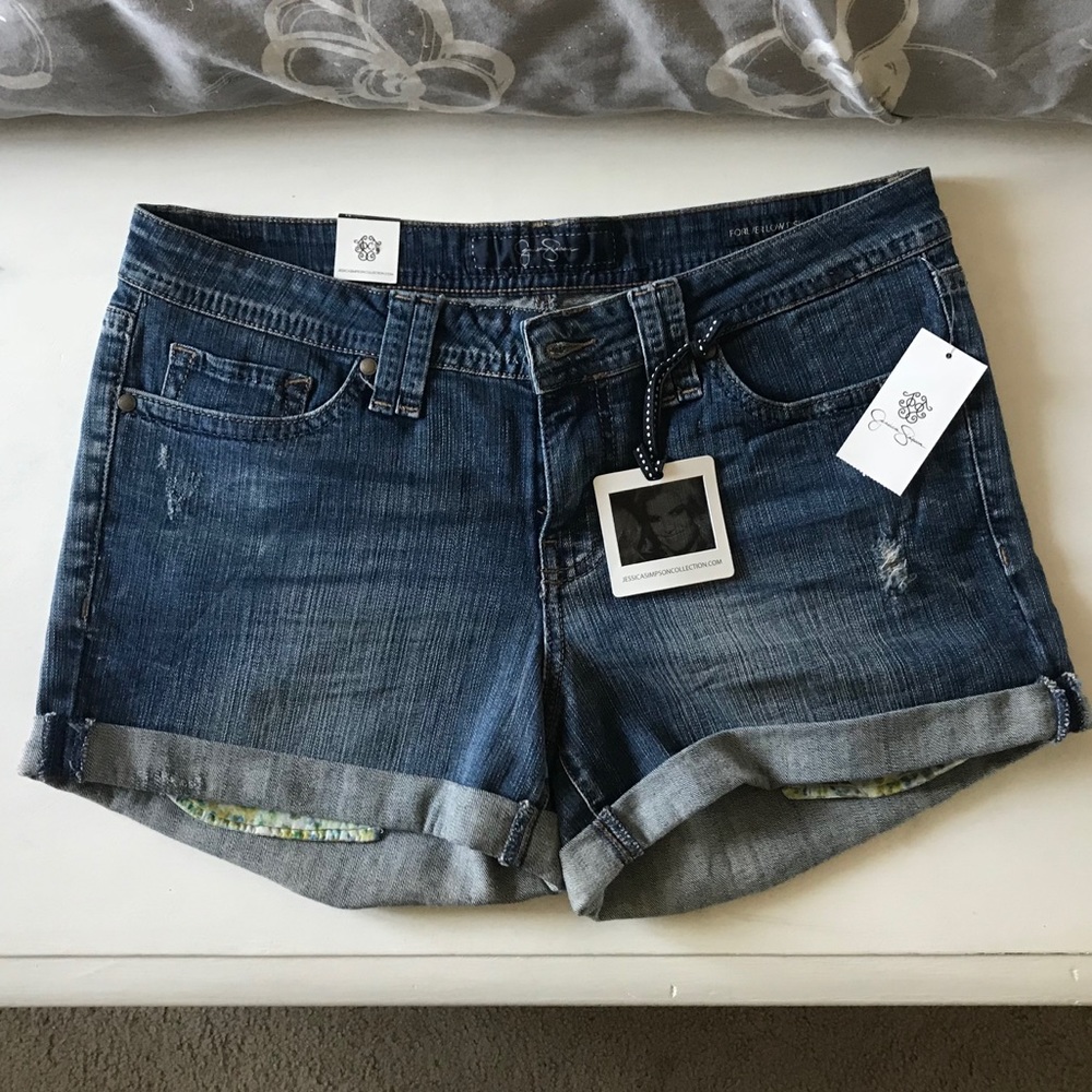 NWT Jessica Simpson jean shorts.